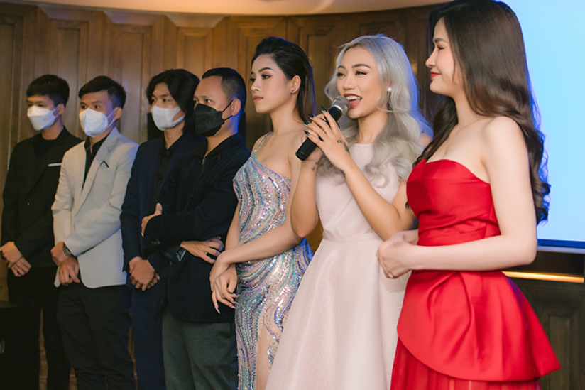 Huyền Cadie chia sẻ cảm nghĩ tại sự kiện Huyền Cadie chia sẻ cảm nghĩ tại sự kiện