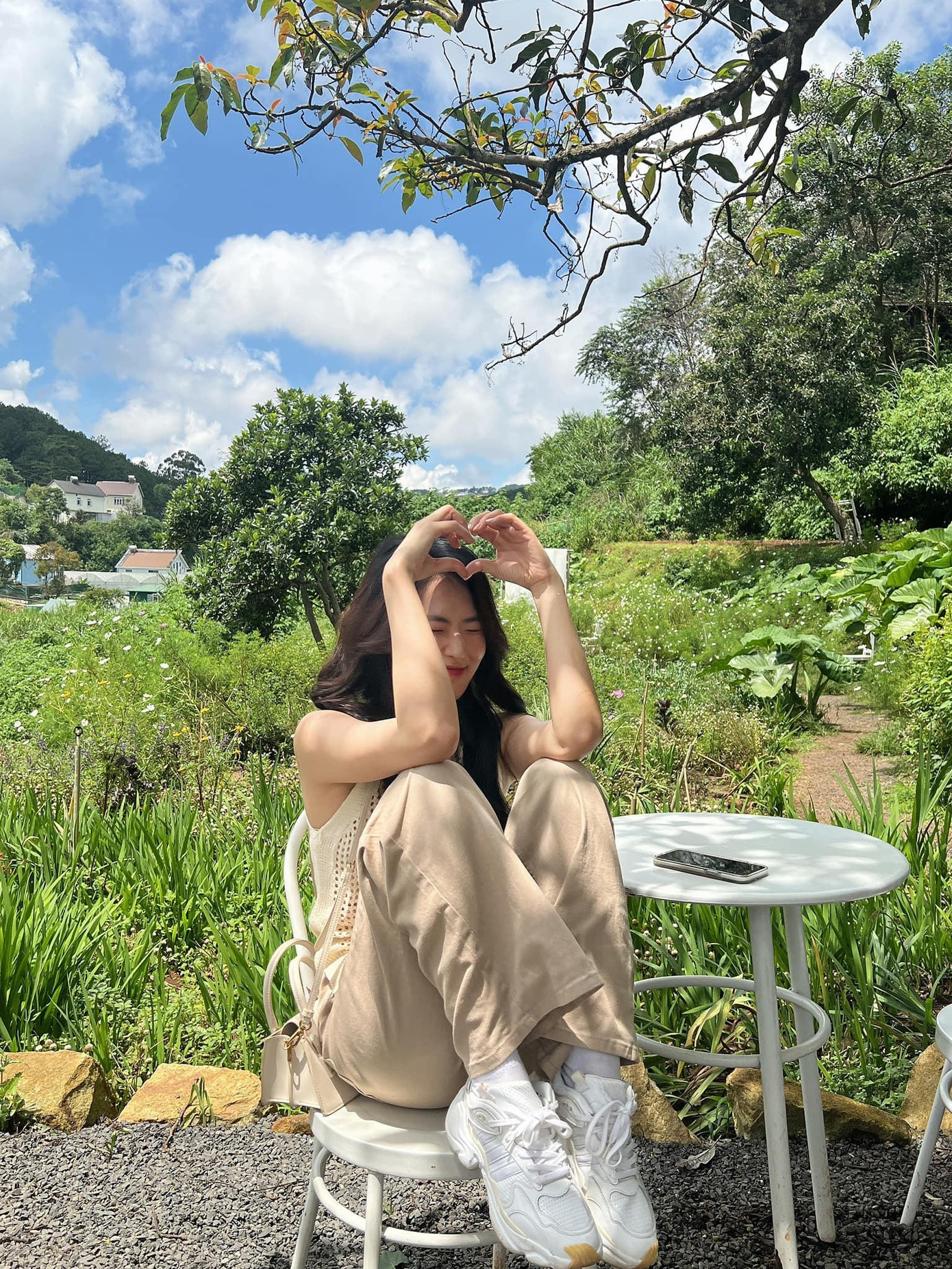 Minh Trang đón lễ tại thành phố ngàn hoa Đà Lạt.