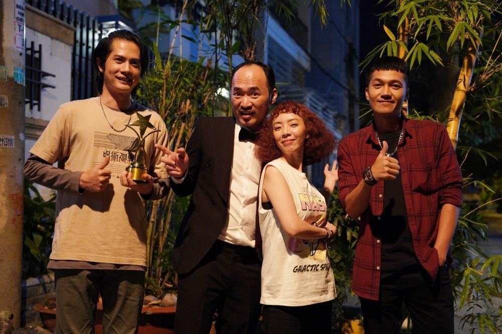 Huỳnh Phương, Tiến Luật, Thu Trang và Quang Tuấn Huỳnh Phương, Tiến Luật, Thu Trang và Quang Tuấn