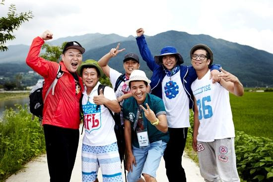 Các thành viên tham gia 2 Ngày 1 Đêm đều là những gương mặt cộm cán của showbiz Hàn.