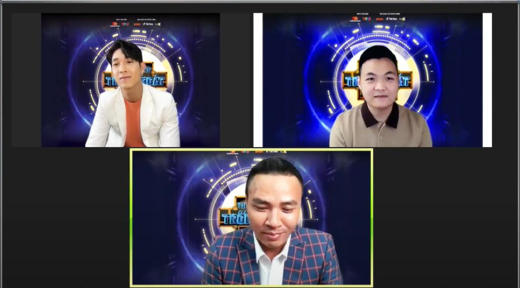 Song Luân, Hà Việt Hoàng, đạo diễn Trần Mạnh Hùng tham dự buổi ra mắt chương trình dưới hình thức online Song Luân, Hà Việt Hoàng, đạo diễn Trần Mạnh Hùng tham dự buổi ra mắt chương trình dưới hình thức online