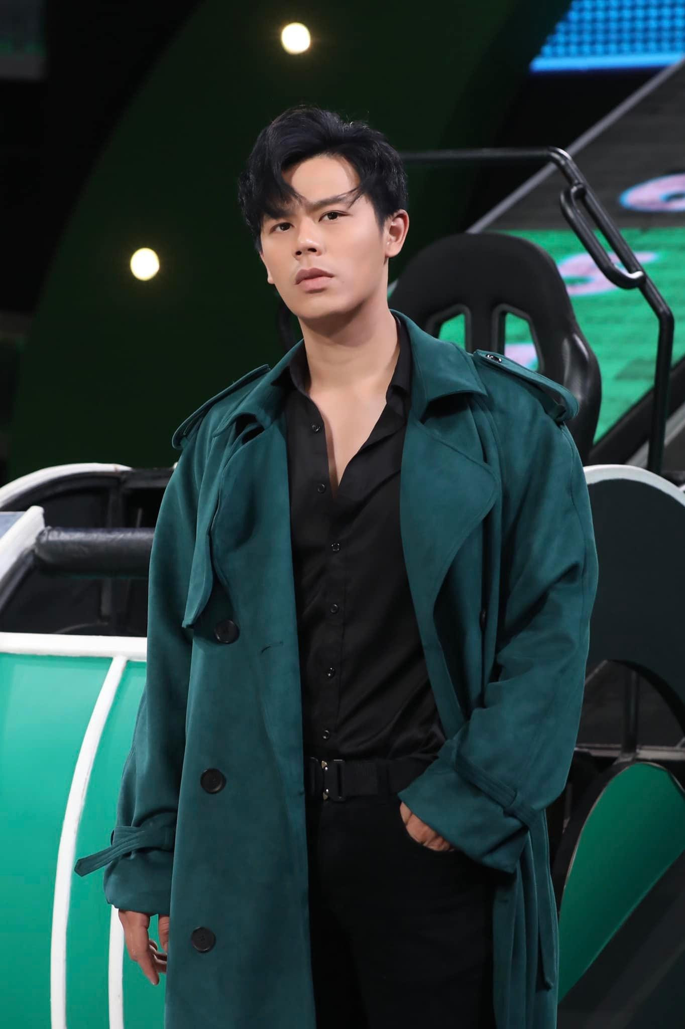 Trần Anh Huy tại trường quay Nhanh Như Chớp.