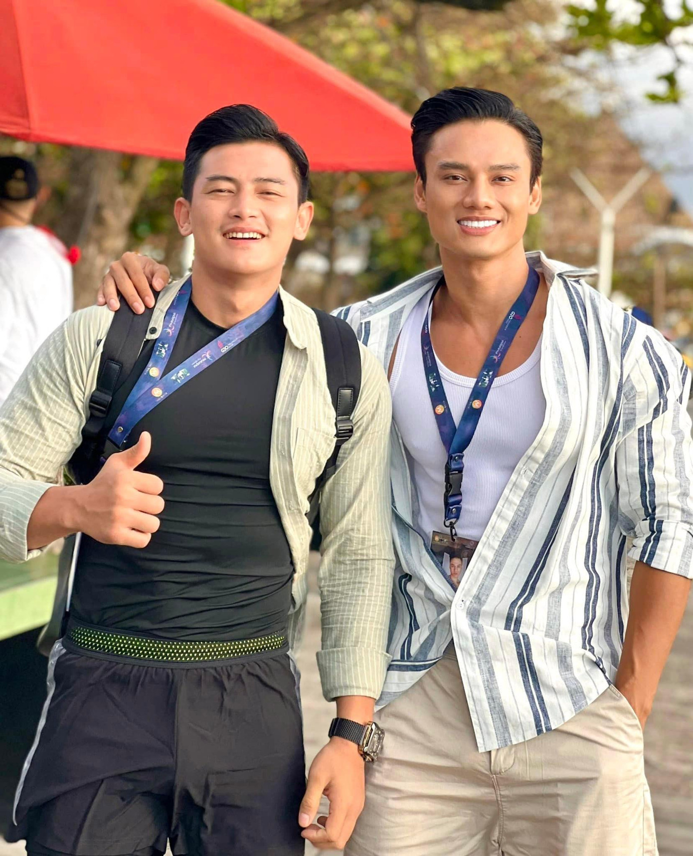 Minh Khắc chia sẻ khoảnh khắc bên cạnh các thí sinh khác của Man Of The Year 2022