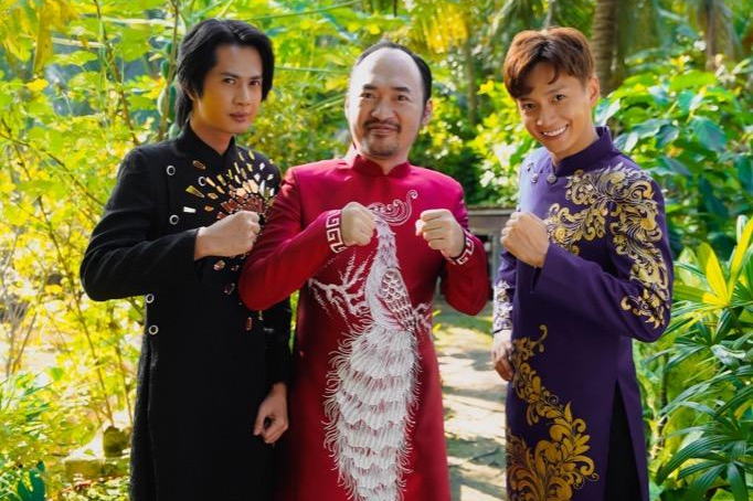 Bộ ba thân thiết Huỳnh Phương, Tiến Luật và Ngô Kiến Huy Bộ ba thân thiết Huỳnh Phương, Tiến Luật và Ngô Kiến Huy