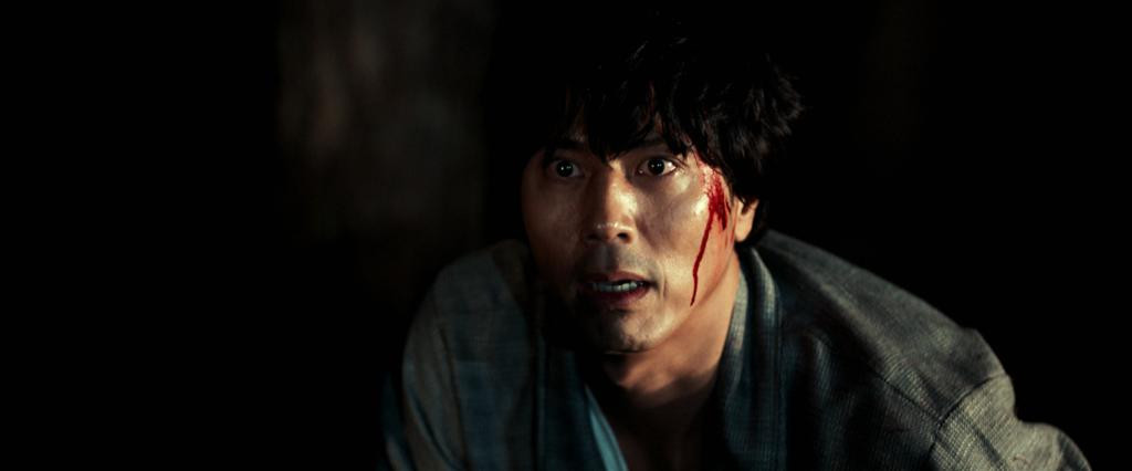 Han Jae Suk trong một cảnh quay