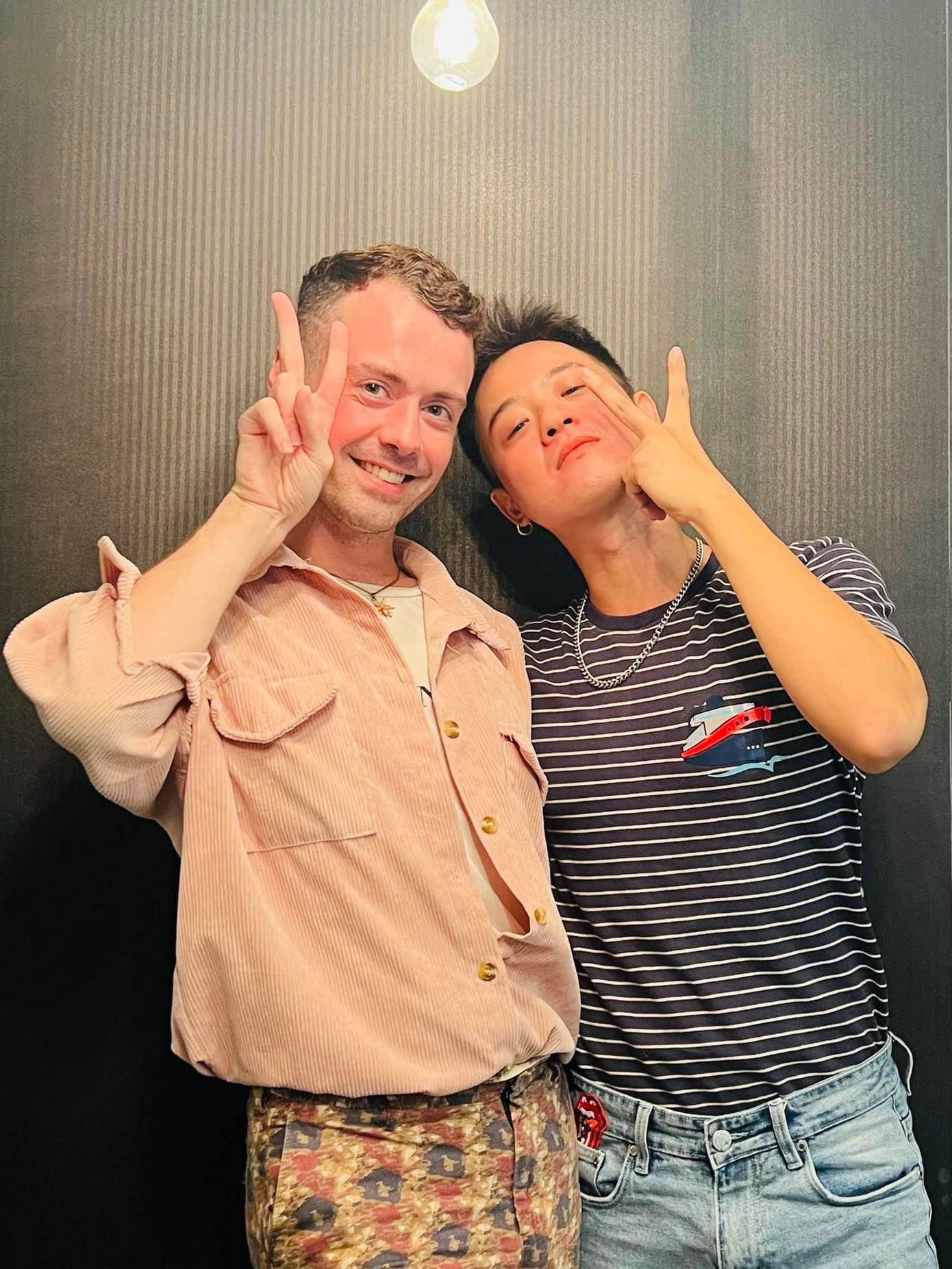 Thanh Duy và Ricardo Glencasa