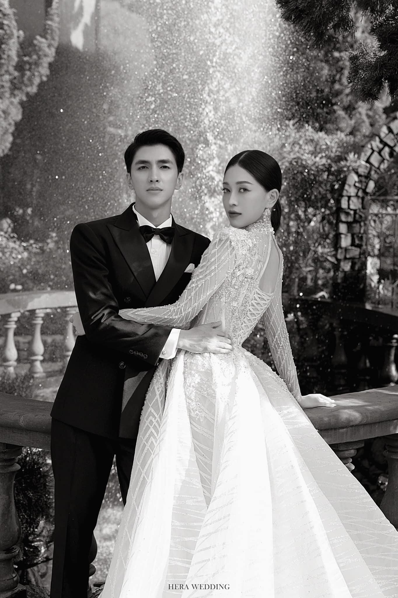 Bức hình cưới được Bình An chia sẻ trên trang cá nhân