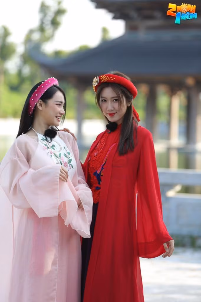 Nhã Phương - Thúy Ngân khi tham gia 2 Ngày 1 Đêm