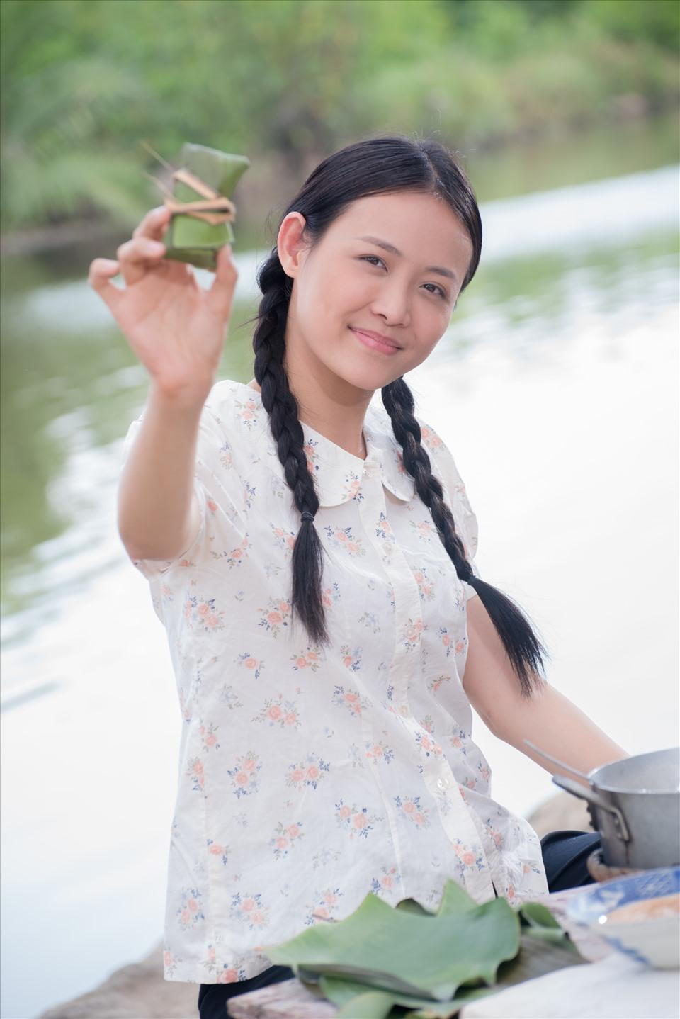 Tạo hình của Trương Mỹ Nhân trong phim Duyên Kiếp Tạo hình của Trương Mỹ Nhân trong phim Duyên Kiếp