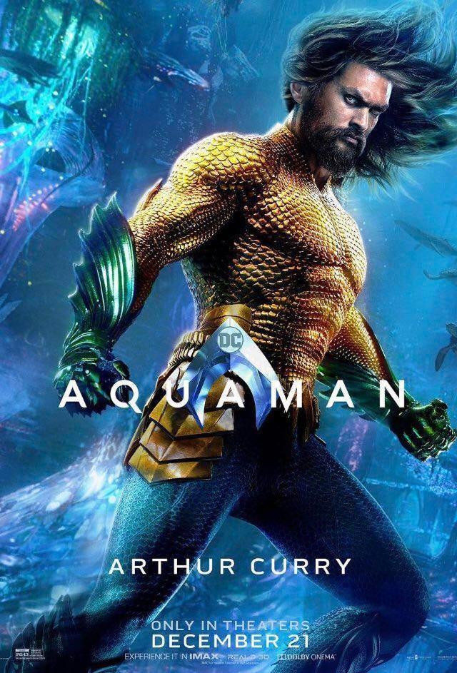 Poster phim Aquaman Poster phim Aquaman