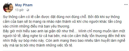 Tăng Thanh Hà nhắn gì vợ chồng Phạm Anh Khoa giữa ‘bão’ gạ tình? ảnh 1