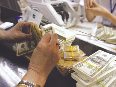 Ngay sau khi có thông tin Chính phủ bơm ngoại tệ, giá USD đã có biểu hiện giảm nhiệt 