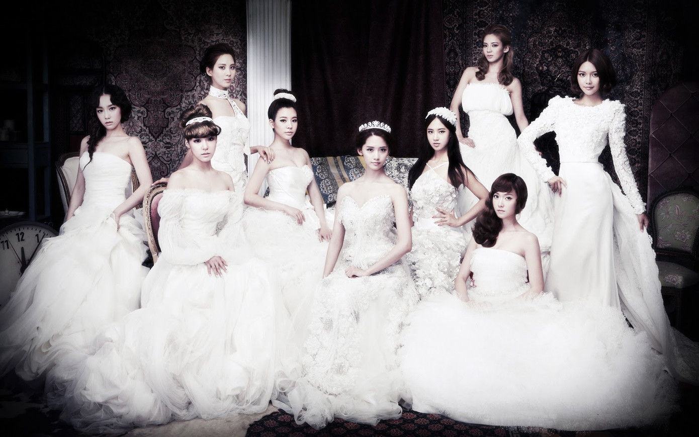 Hình ảnh các nàng công chúa SNSD trong album The Boys.