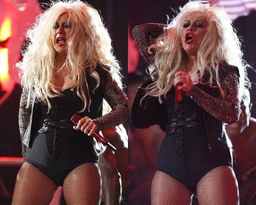 C. Aguilera ngày càng đẫy đà