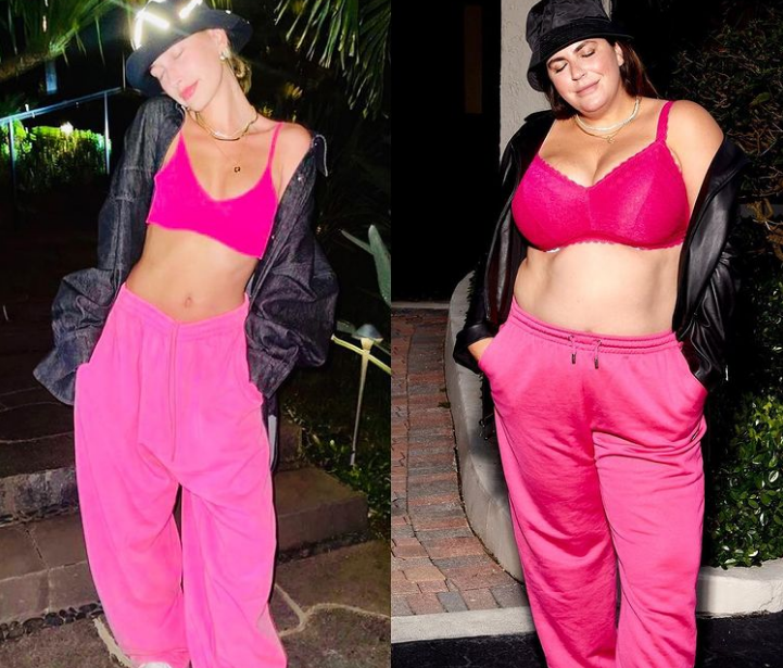 Tuy sở hữu cân nặng 80 kg, Sturino thường diện lại những set đồ của Hailey Beiber và các siêu mẫu khác, nhằm chia sẻ năng lượng tích cực với thời trang và cổ vũ tình yêu bản thân. Tuy sở hữu cân nặng 80 kg, Sturino thường diện lại những set đồ của Hailey Beiber và các siêu mẫu khác, nhằm chia sẻ năng lượng tích cực với thời trang và cổ vũ tình yêu bản thân.