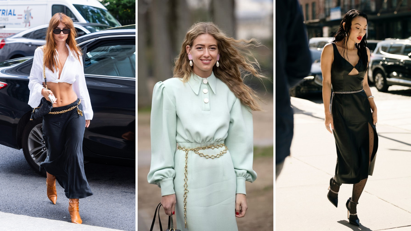 Dù đã qua khoảng thời gian đỉnh điểm của cơn bão Y2K nhưng những chiếc belt-chain vẫn khiến mọi người say đắm. Dù đã qua khoảng thời gian đỉnh điểm của cơn bão Y2K nhưng những chiếc belt-chain vẫn khiến mọi người say đắm.