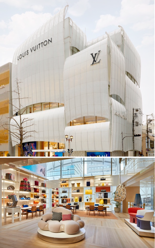 Tận dụng ánh sáng tự nhiên và những ô cửa lớn nhìn ra trung tâm sầm uất, khách hàng được bước vào một không gian sang trọng bậc nhất.