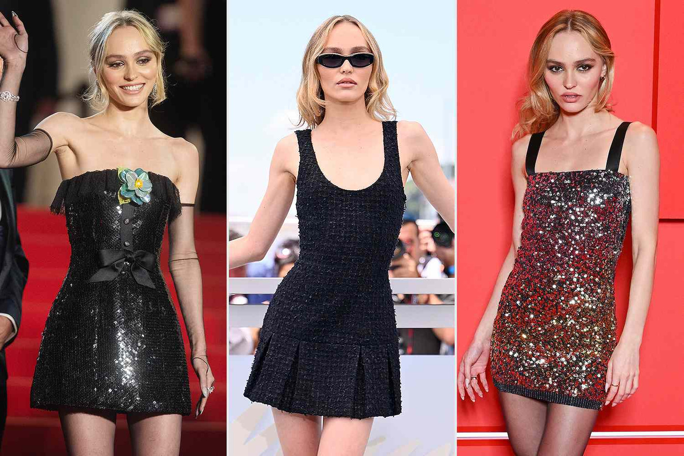 Một chút lạnh lẽo và hờ hững mà con gái tài tử Johnny Depp mang đến Cannes.