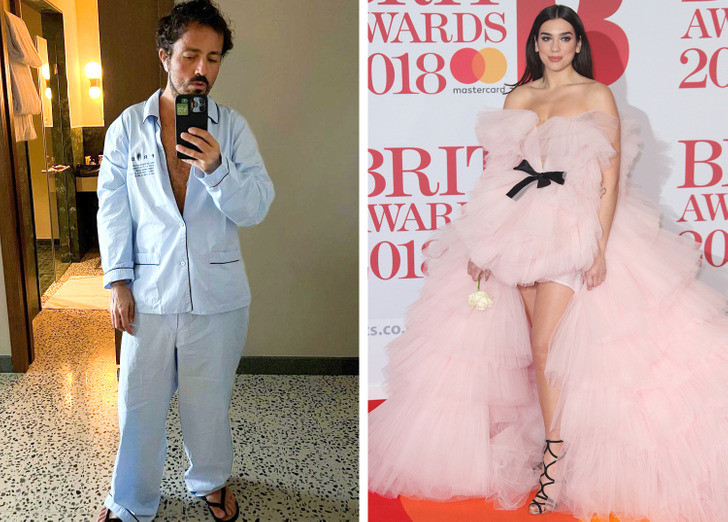 Lorenzo Posocco là stylist lâu năm của Dua Lipa.