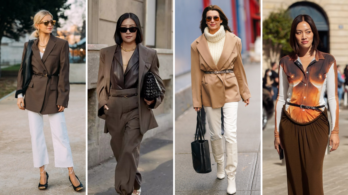 Theo đuổi phong cách tối giản nhưng không muốn ăn mặc quá đơn điệu, thì thắt lưng siêu mảnh là món phụ kiện thích hợp nhất để tạo điểm nhấn. Theo đuổi phong cách tối giản nhưng không muốn ăn mặc quá đơn điệu, thì thắt lưng siêu mảnh là món phụ kiện thích hợp nhất để tạo điểm nhấn.