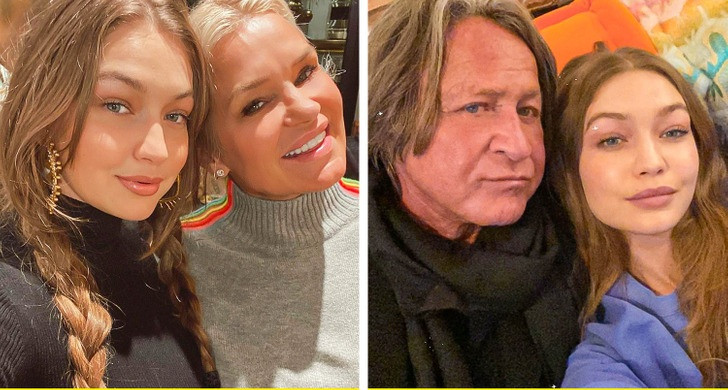 Thành công của Gigi có phần lớn là do mối quan hệ của cha mẹ cô ấy. Thành công của Gigi có phần lớn là do mối quan hệ của cha mẹ cô ấy.