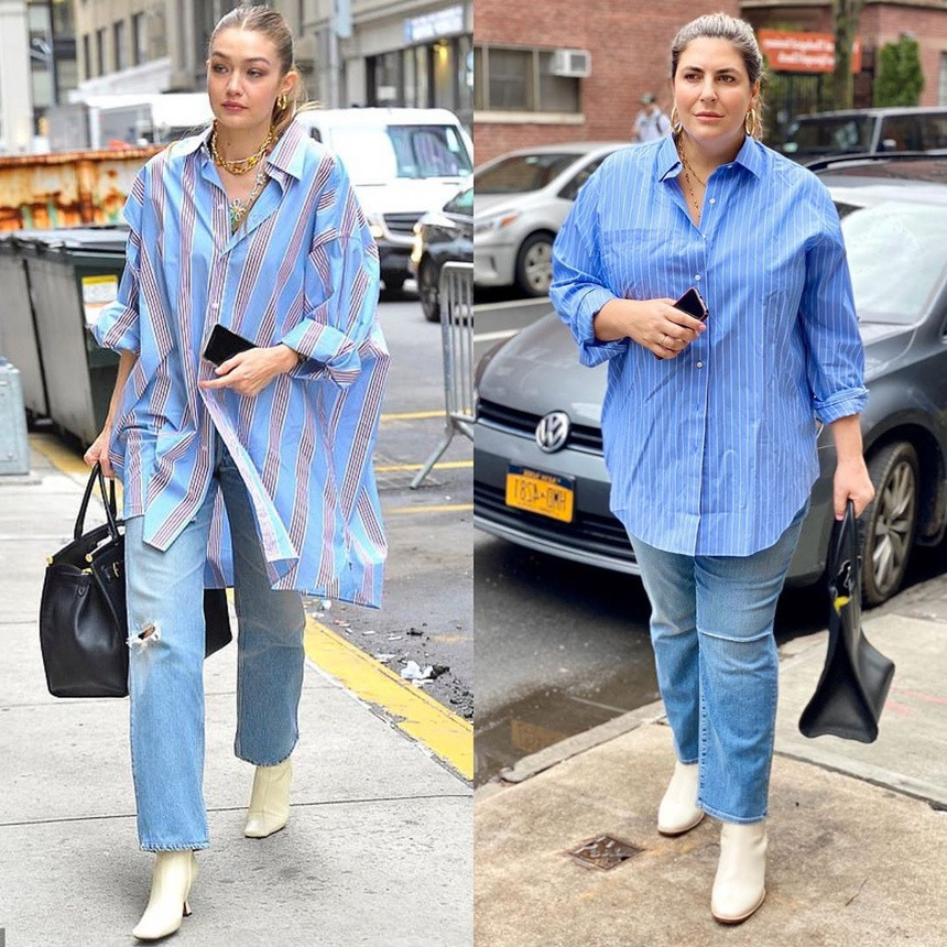 Trang Instagram của Katie Sturino được hội chị em theo dõi để tìm cảm hứng thời trang vì cô luôn cổ vũ mọi người ăn mặc đẹp kể cả khi bạn béo hay gầy. Trang Instagram của Katie Sturino được hội chị em theo dõi để tìm cảm hứng thời trang vì cô luôn cổ vũ mọi người ăn mặc đẹp kể cả khi bạn béo hay gầy.