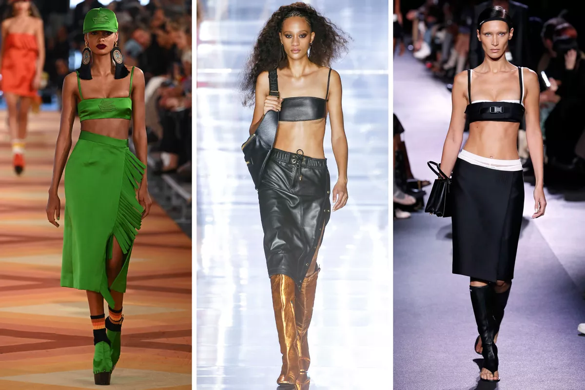 Các thương hiệu thời trang nổi tiếng đang lăng xê áo quây, đánh dấu sự trở lại mạnh mẽ của item này và phong cách Y2K.