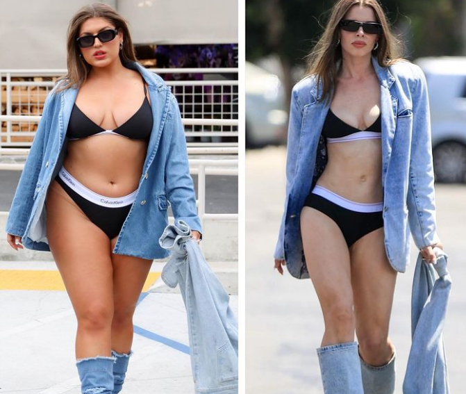 Điểm chung của Gabriella Athena Halikas và Julia Fox chính là thần thái. Dù bạn sở hữu cơ thể như thế nào cũng đều đẹp hơn khi bạn tự tin. Điểm chung của Gabriella Athena Halikas và Julia Fox chính là thần thái. Dù bạn sở hữu cơ thể như thế nào cũng đều đẹp hơn khi bạn tự tin.