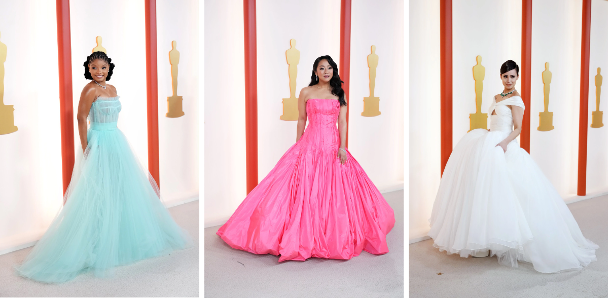 Phong cách công chúa cũng là lựa chọn xu hướng của Oscar năm nay.