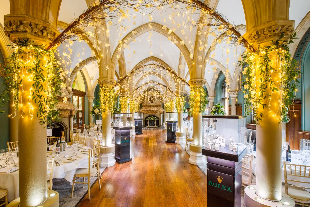 Gala dinner - một sự kiện đặc biệt của Rolex tại khách sạn sang trọng bậc nhất Wotton House.