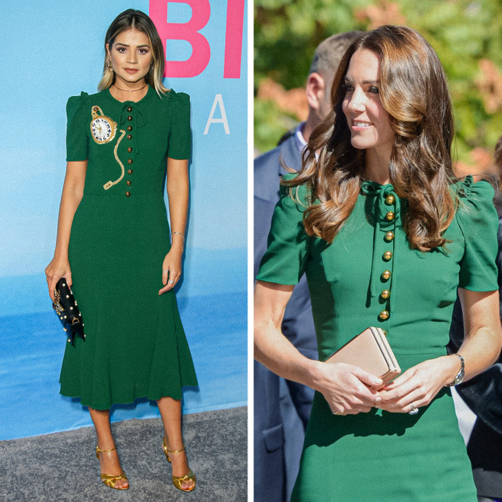 Kate đã bỏ bớt họa tiết chiếc đồng hồ ấn tượng trên ngực áo. Kate đã bỏ bớt họa tiết chiếc đồng hồ ấn tượng trên ngực áo.