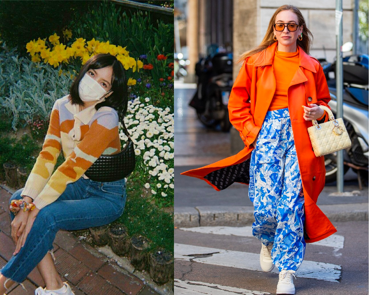 2023 là năm của màu xanh lam còn màu cam là màu yêu thích của rất nhiều IT girl. 2023 là năm của màu xanh lam còn màu cam là màu yêu thích của rất nhiều IT girl.