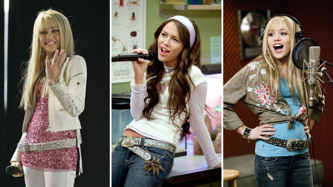 Phong cách đậm chất ngôi sao nhạc Pop của Miley Stewart/Hannah Montana. Phong cách đậm chất ngôi sao nhạc Pop của Miley Stewart/Hannah Montana.