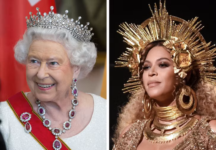 Hóa ra Beyoncé là em họ thứ 25 của Nữ hoàng Anh.