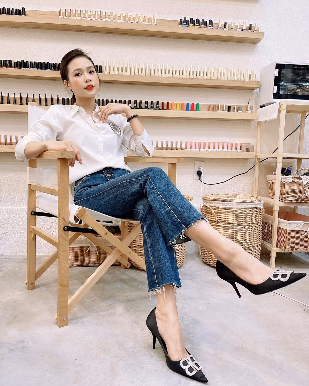 Dùng miếng đệm lót dạng gel là một mẹo khá phổ biến.
