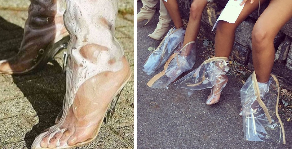 Chụp hình thì cực thời trang và độc đáo nhưng hậu trường thì khổ vầy nè. Chụp hình thì cực thời trang và độc đáo nhưng hậu trường thì khổ vầy nè.