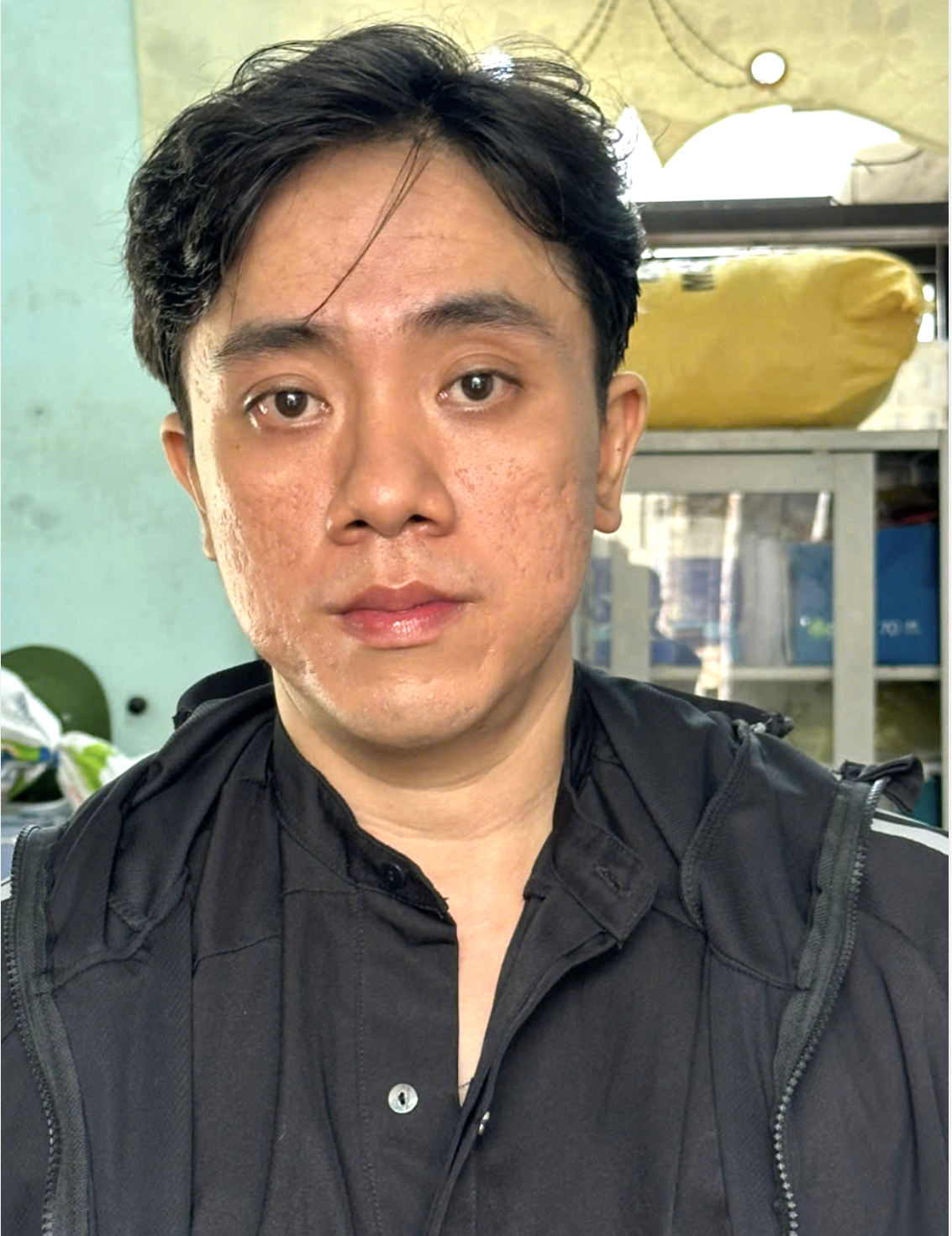 Đối tượng Hà Huy Thành trộm 5 cây vàng của dì ruột mình. Ảnh: CA Đối tượng Hà Huy Thành trộm 5 cây vàng của dì ruột mình. Ảnh: CA