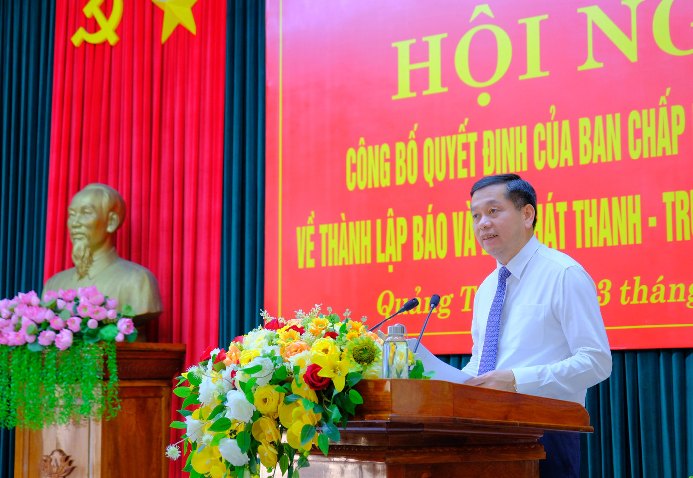 Bí thư Tỉnh ủy Quảng Trị Nguyễn Long Hải