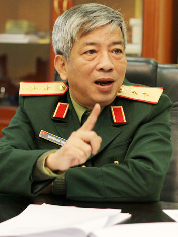 Trung tướng Nguyễn Chí Vịnh, Thứ trưởng Bộ Quốc phòng. Ảnh: N.H (VnExpress). Trung tướng Nguyễn Chí Vịnh, Thứ trưởng Bộ Quốc phòng. Ảnh: N.H (VnExpress)