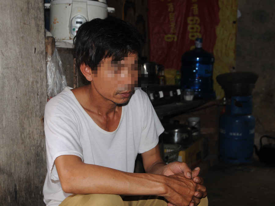 Ông Tạ Văn Hảo – bố đẻ của hai đối tượng Thanh và Hà. Ảnh: Tuấn Nguyễn. Ông Tạ Văn Hảo – bố đẻ của hai đối tượng Thanh và Hà. Ảnh: Tuấn Nguyễn