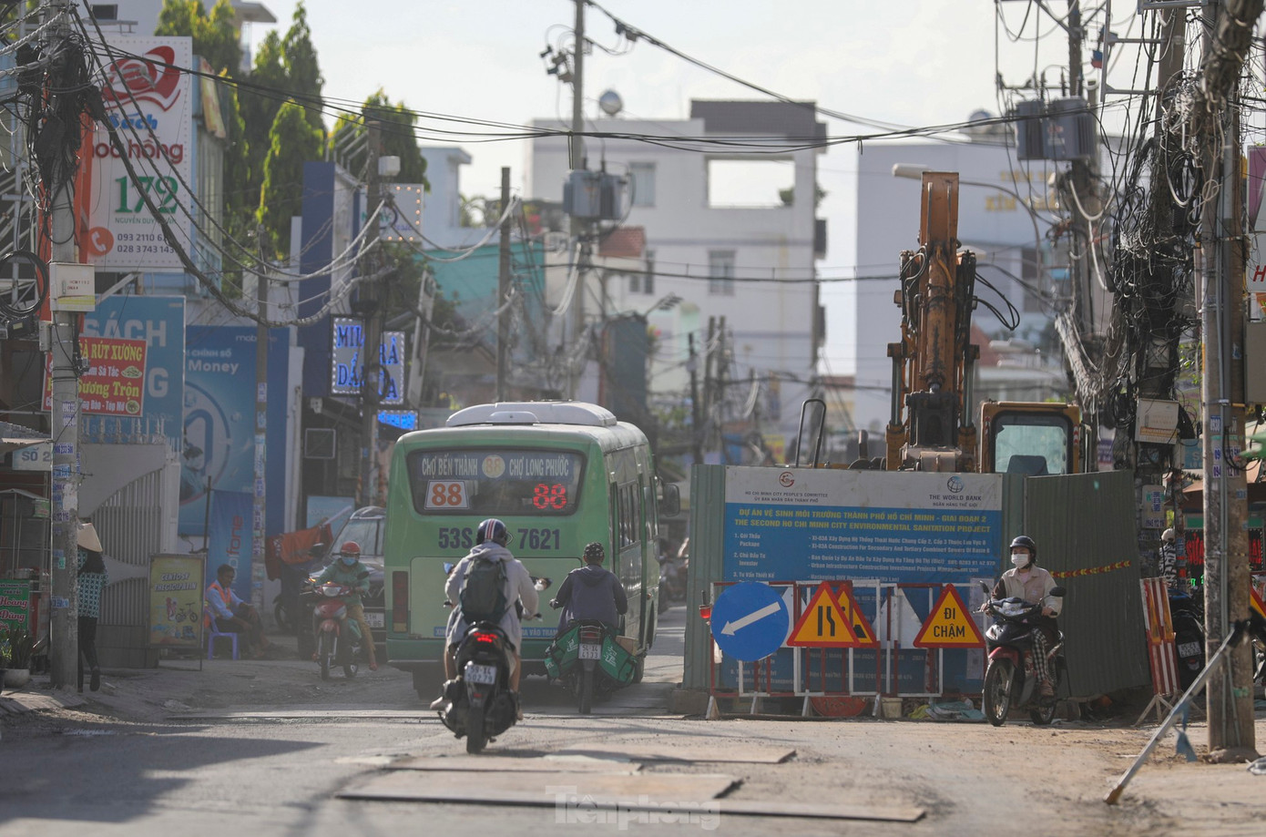 TPHCM hạn chế thi công đào 500 tuyến đường, đoạn đường vào ban ngày. Ảnh minh họa: Duy Anh TPHCM hạn chế thi công đào 500 tuyến đường, đoạn đường vào ban ngày. Ảnh minh họa: Duy Anh