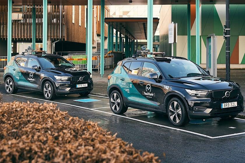 Xe điện Volvo XC40 được thử nghiệm tại Gothenburg (Thụy Điển).