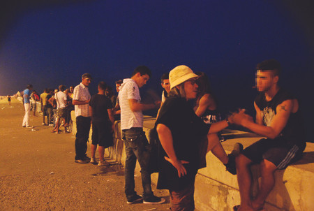 Một góc chợ đồng tính trên đê biển Malecon. Một góc chợ đồng tính trên đê biển Malecon