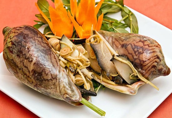 8 món ngon từ ốc giác