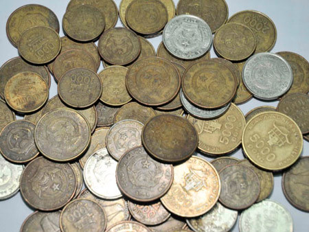Tiền xu đang bị từ chối trong các giao dịch mua bán hàng ngày