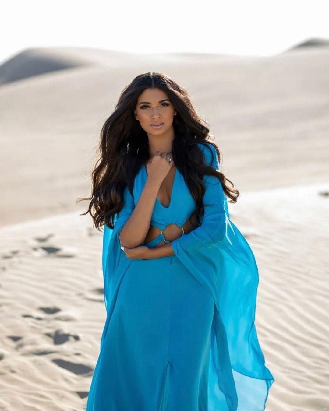 Với nhan sắc xinh đẹp và nóng bỏng của mình, Celine Santos Frias được đánh giá là một đối thủ xứng tầm của Á hậu Phương Anh tại cuộc thi Hoa hậu Quốc tế 2022.