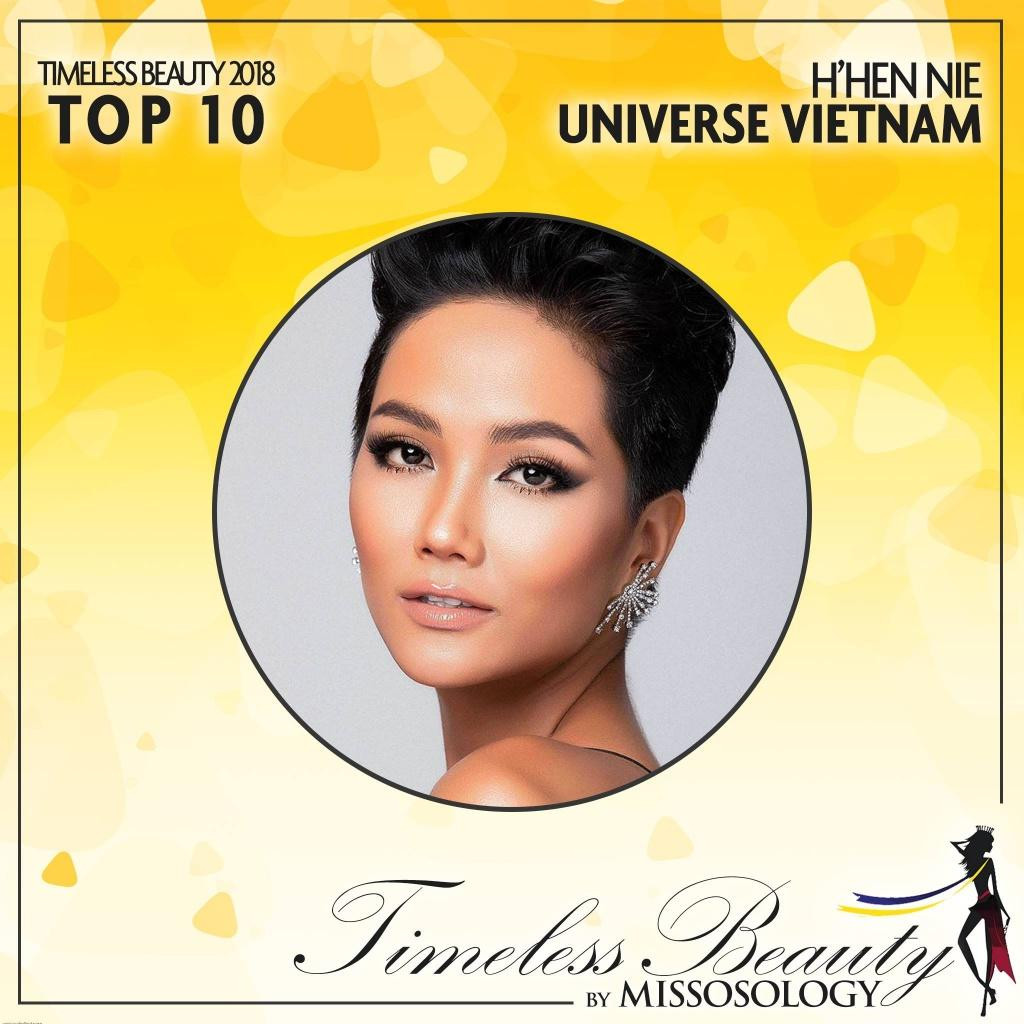 H'Hen Niê từng giành giải thưởng Timeless Beauty 2018. H'Hen Niê từng giành giải thưởng Timeless Beauty 2018.