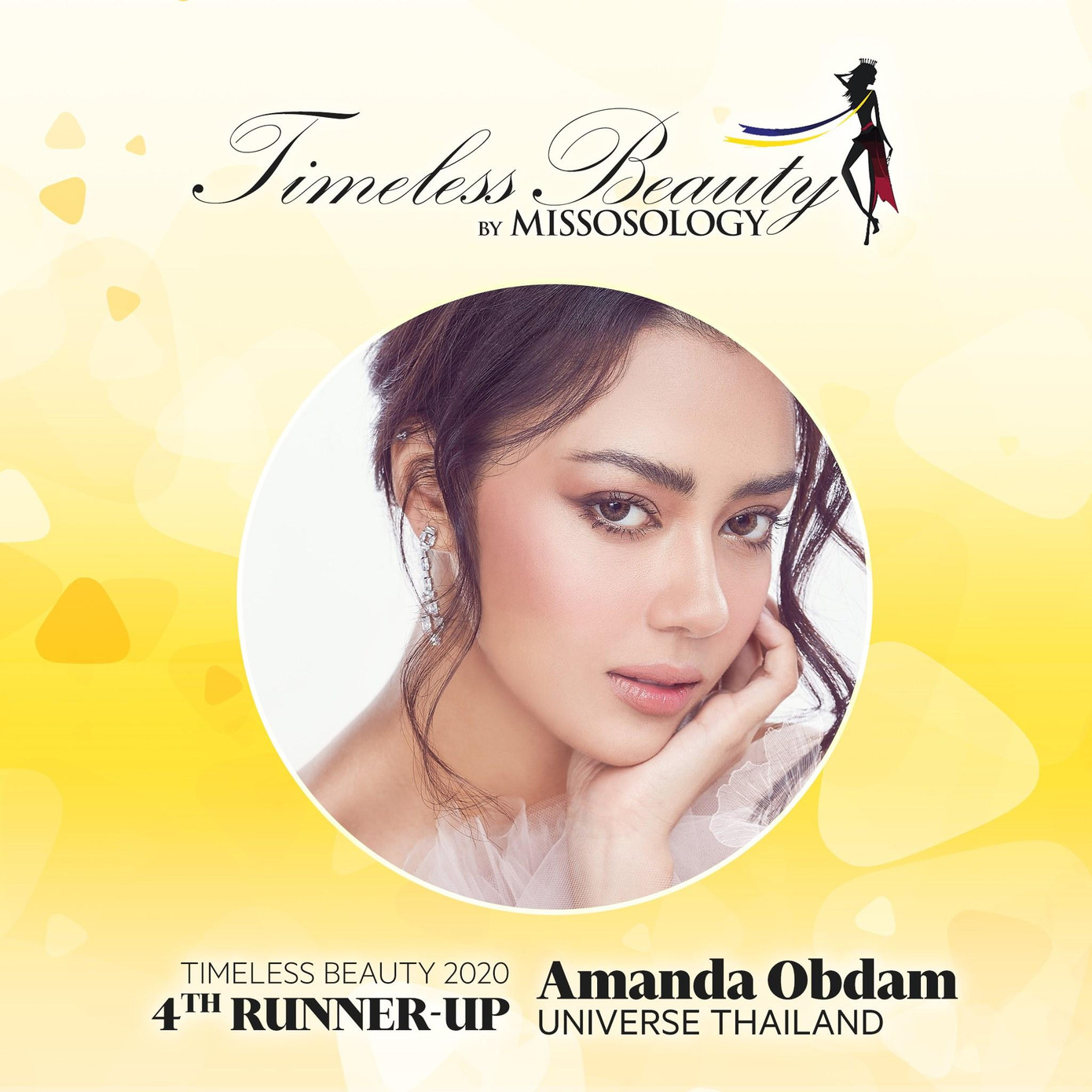 Người đẹp Thái Lan Amanda Obdam - Top 10 Hoa hậu Hoàn vũ 2020 đứng ở vị trí thứ 5. Người đẹp Thái Lan Amanda Obdam - Top 10 Hoa hậu Hoàn vũ 2020 đứng ở vị trí thứ 5.