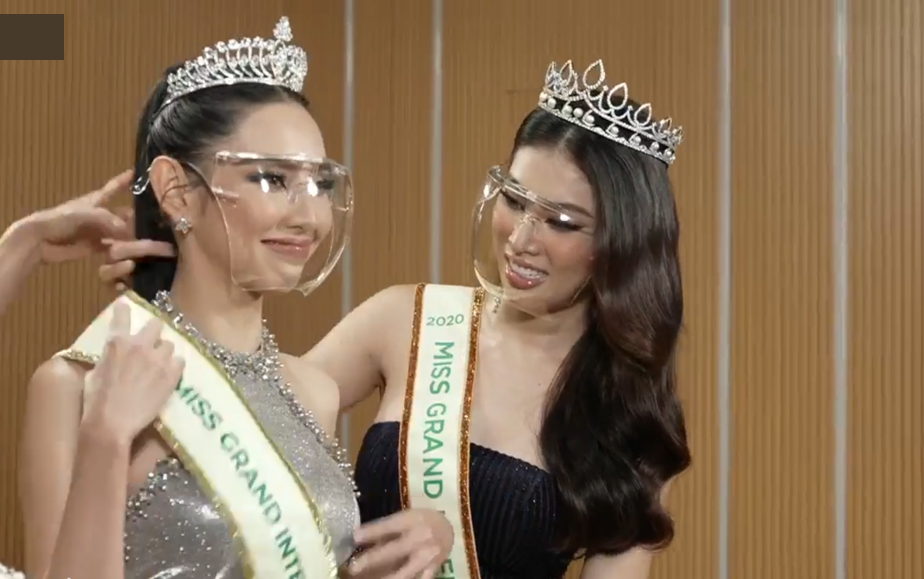 Thuỳ Tiên chính thức nhận sash Miss Grand Vietnam 2021.