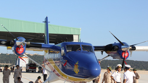 Phía trước của thủy phi cơ DHC-6